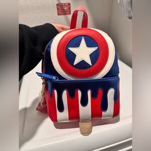 Captain America Mini Backpack
